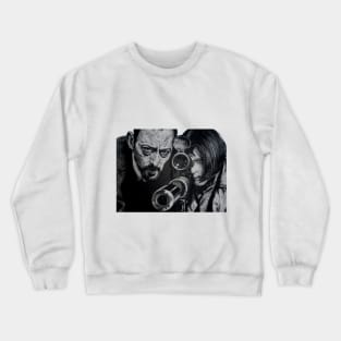 Leon Movie Sniper Training Retro Crewneck Sweatshirt